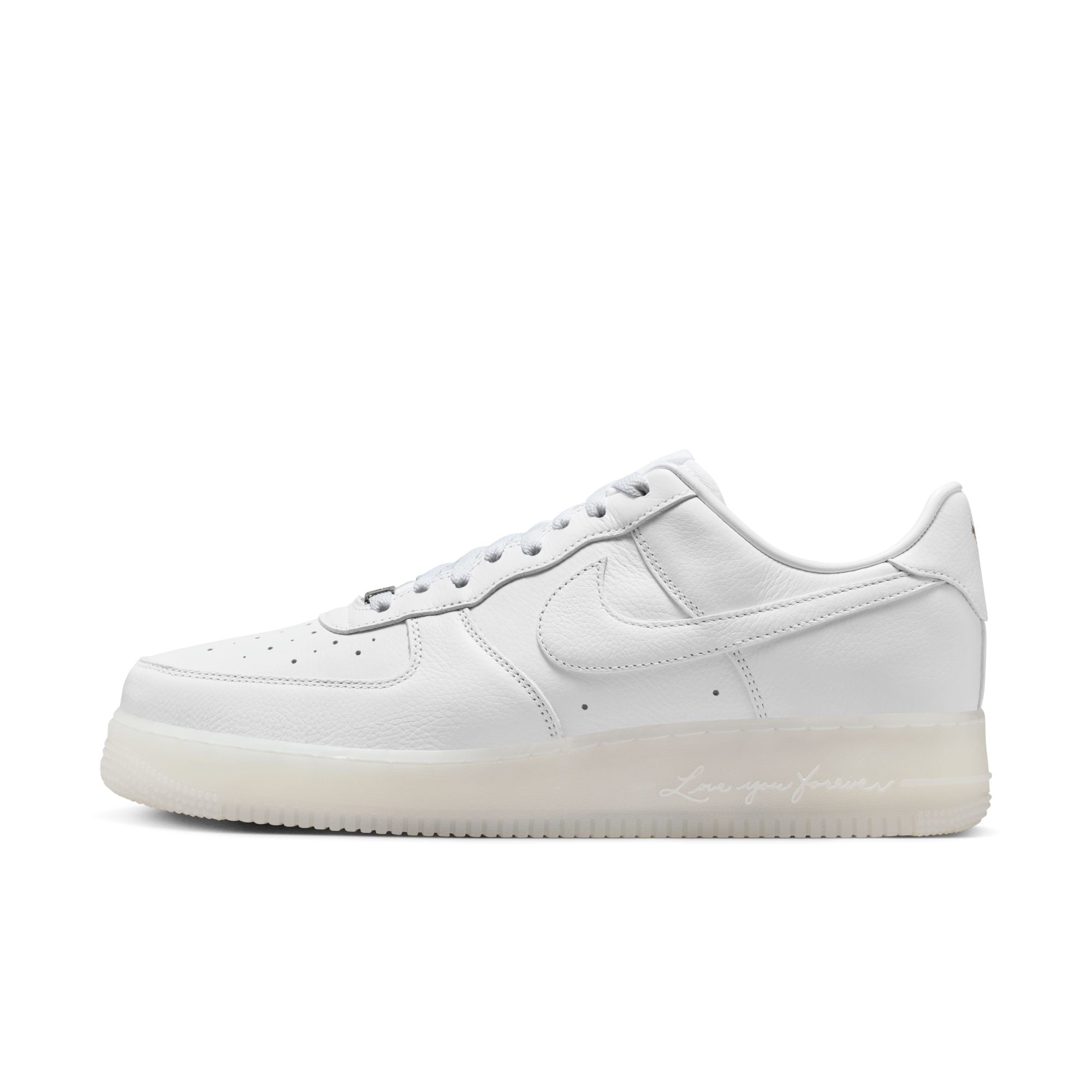 Men's Nike Nocta Air Force 1 Low - WHITE/COBALT TINT-METALLIC SILVER