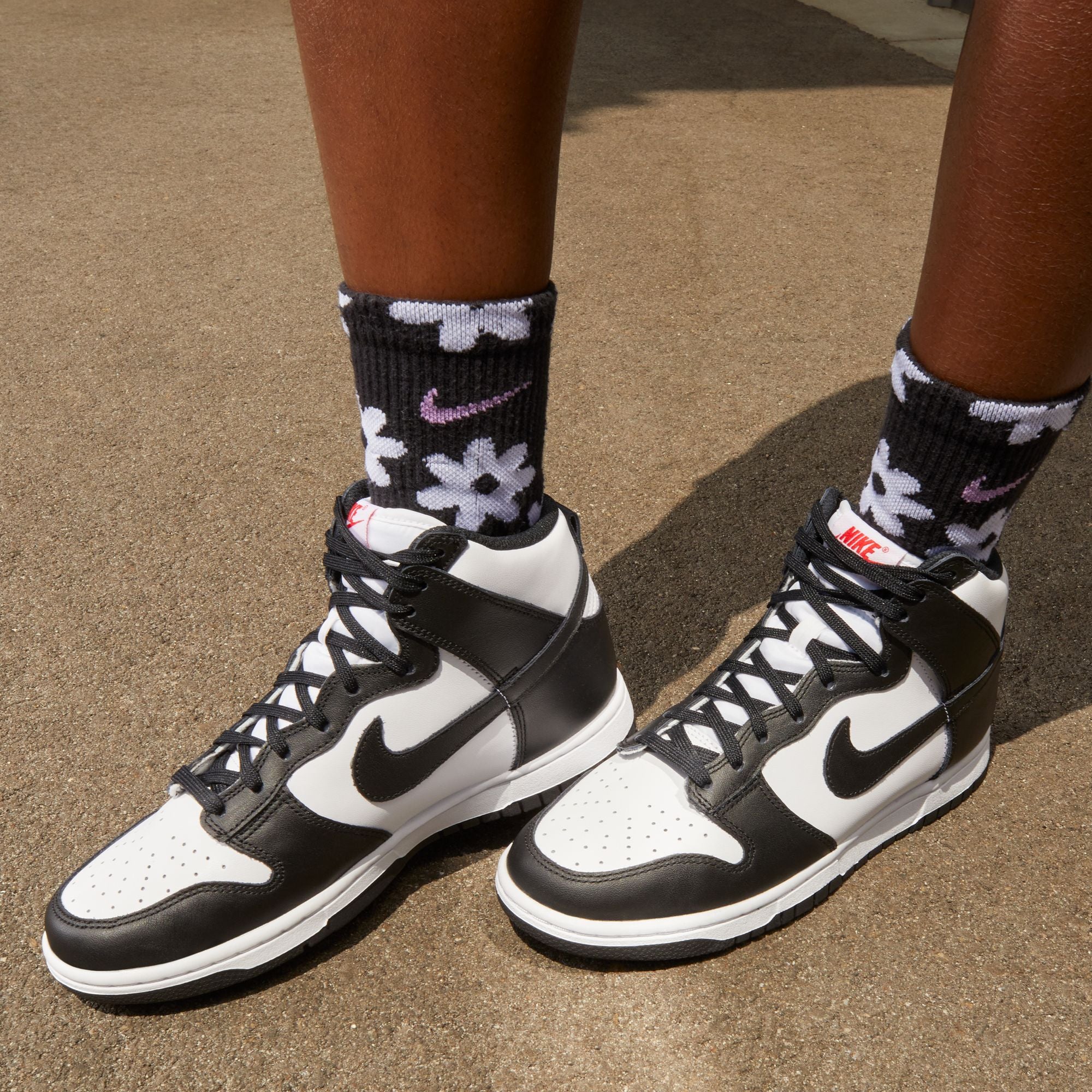Women's Nike Dunk High - WHITE/BLACK - Civilized Nation - Official