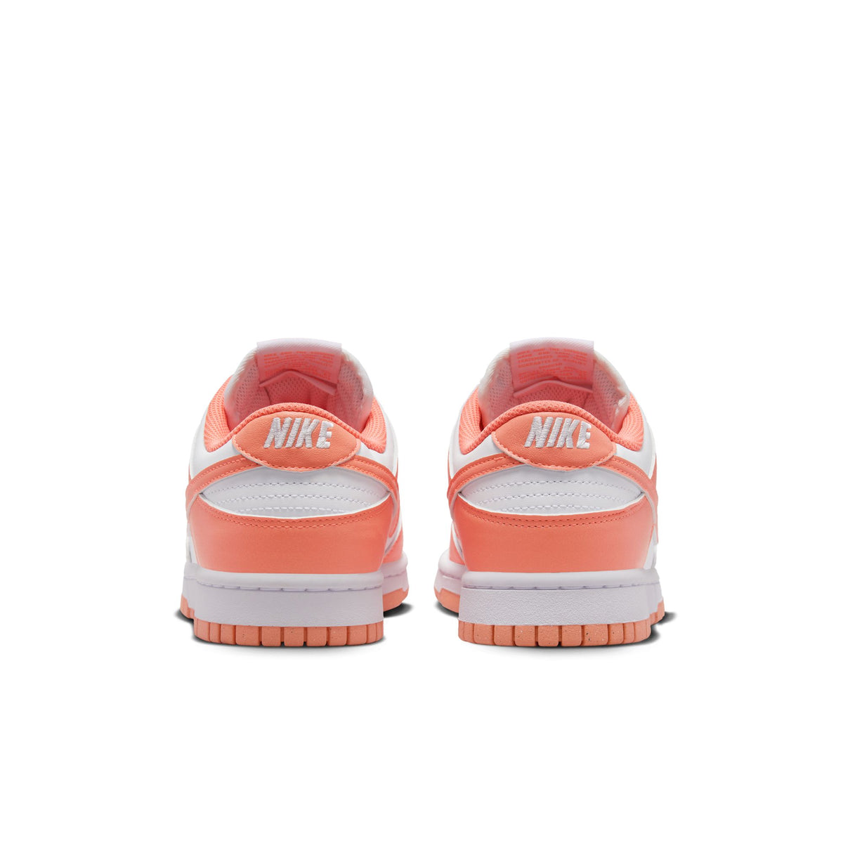 Women&#39;s Nike Dunk Low - WHITE/LT WILD MANGO