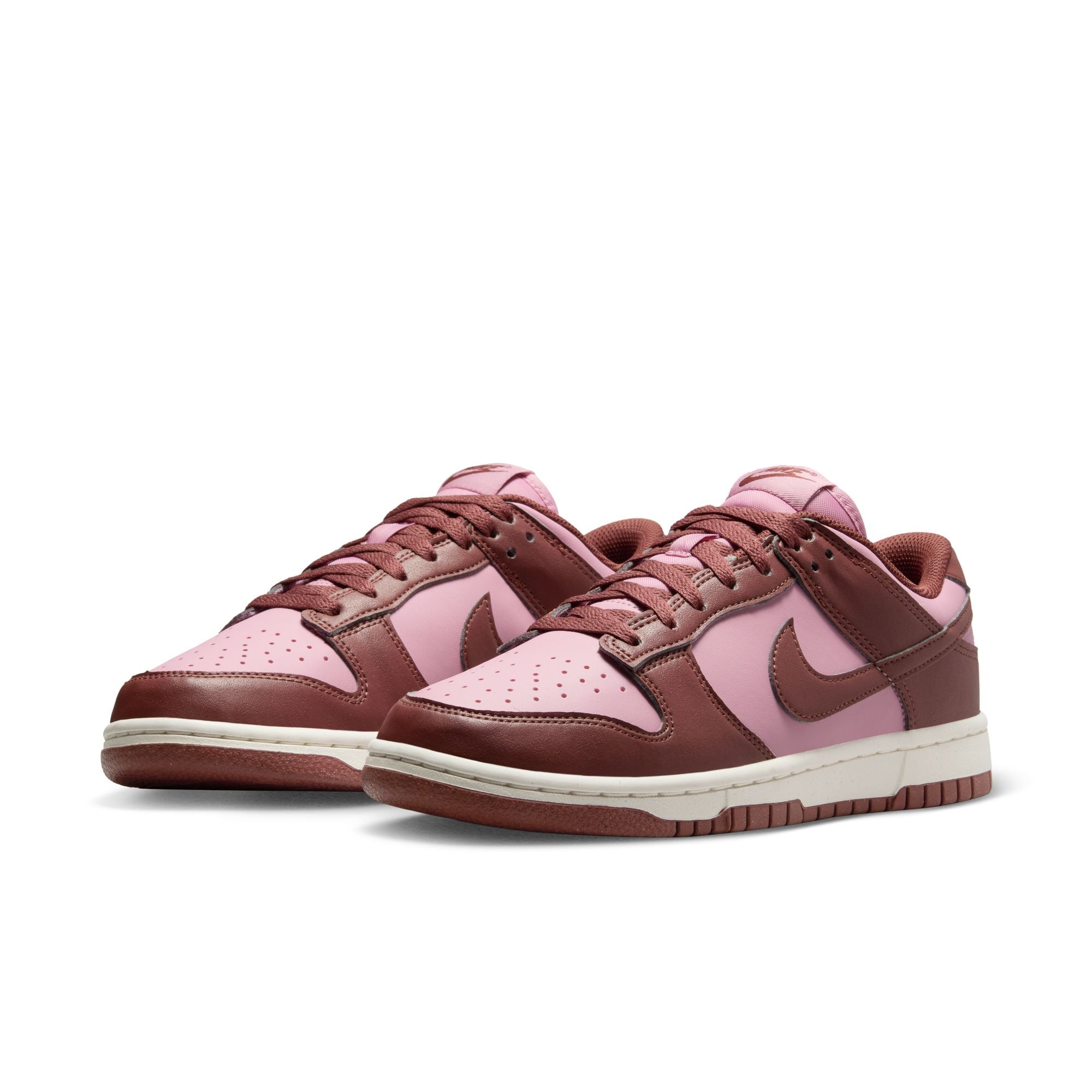 Women's Nike Dunk Low Next Nature - WHITE/ELEMENTAL PINK-DARK PONY-SAIL
