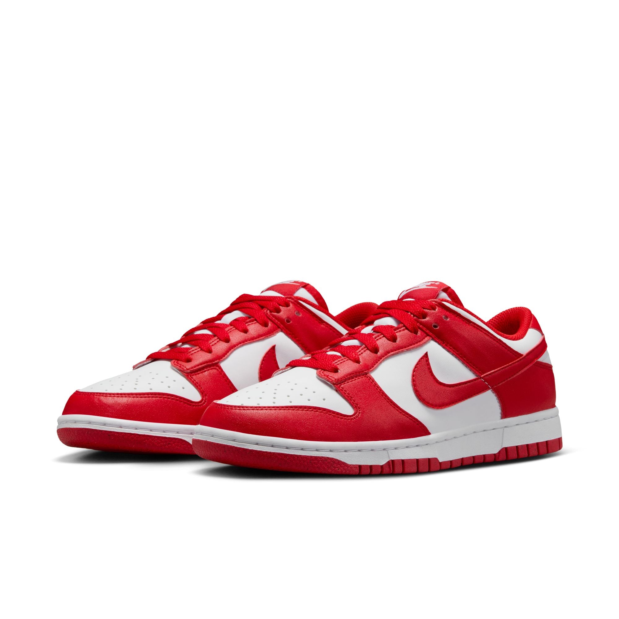 Women's Nike Dunk Low - WHITE/UNIVERSITY RED-WHITE