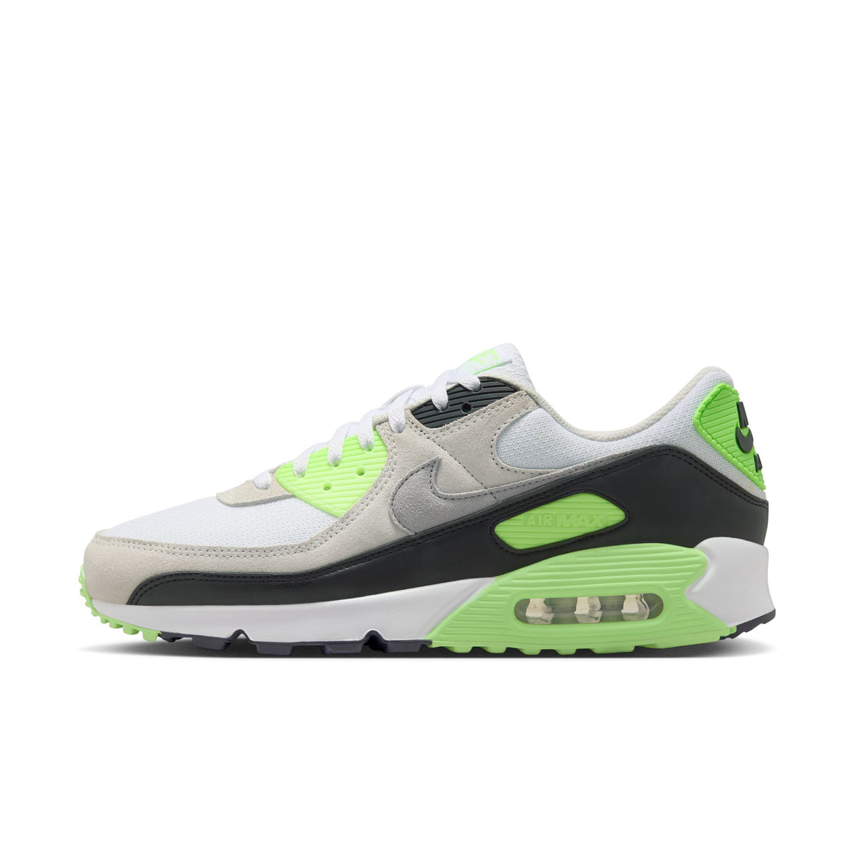 Men&#39;s Nike Air Max 90 - WHITE/CAVE STONE-LIGHT BONE