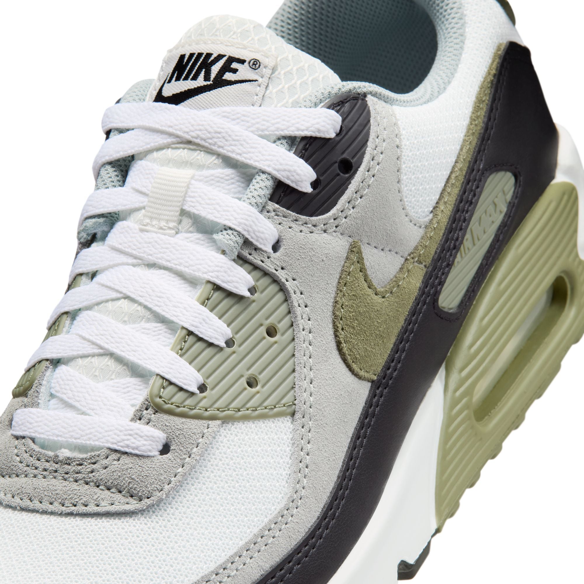 Men's Nike Air Max 90 - SUMMIT WHITE/SILVER SAGE-LIGHT PUMICE