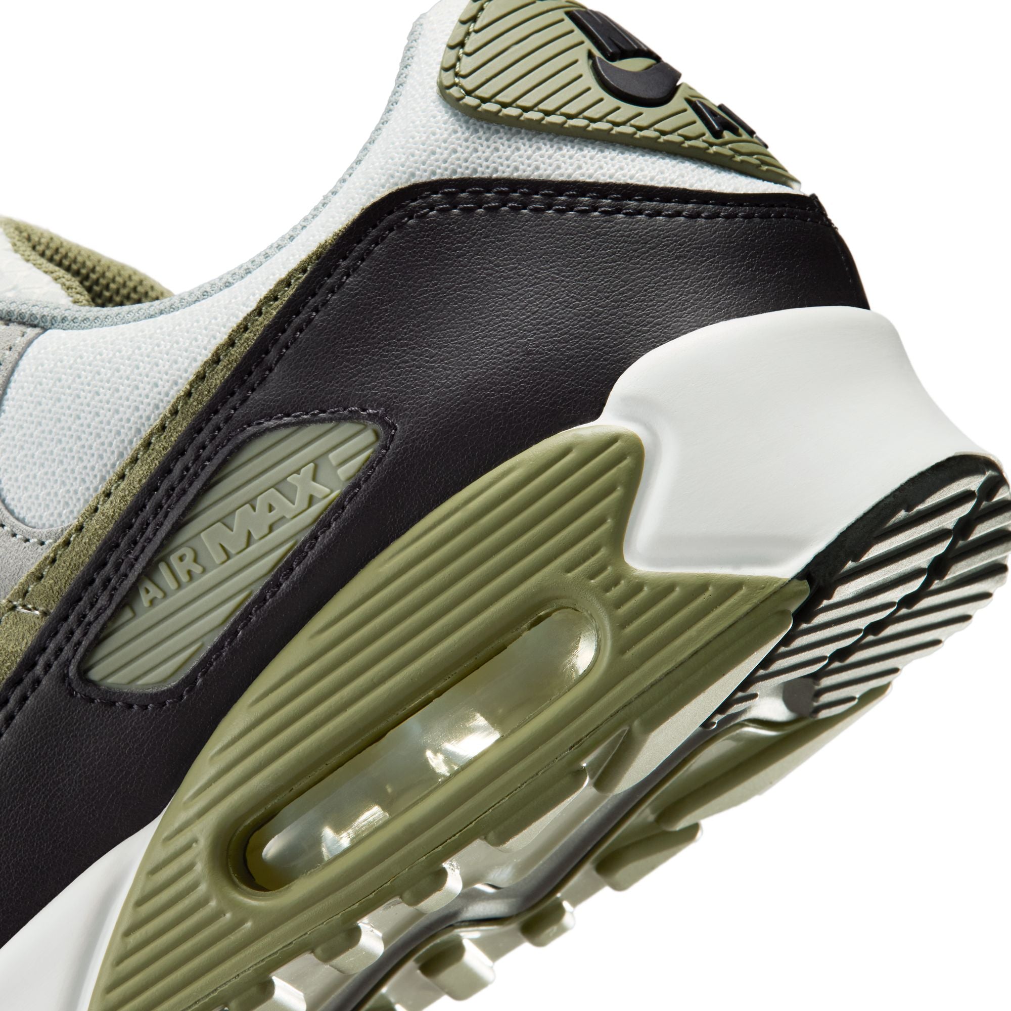 Men's Nike Air Max 90 - SUMMIT WHITE/SILVER SAGE-LIGHT PUMICE