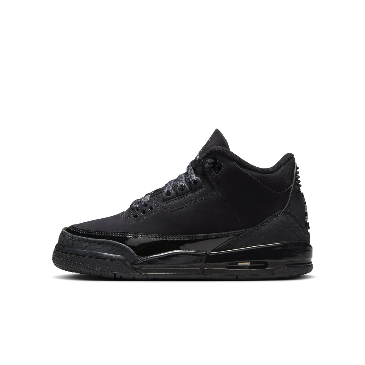 Air Jordan 3 Retro &quot;Black Cat&quot;
GS - BLACK/DARK CHARCOAL-WHITE