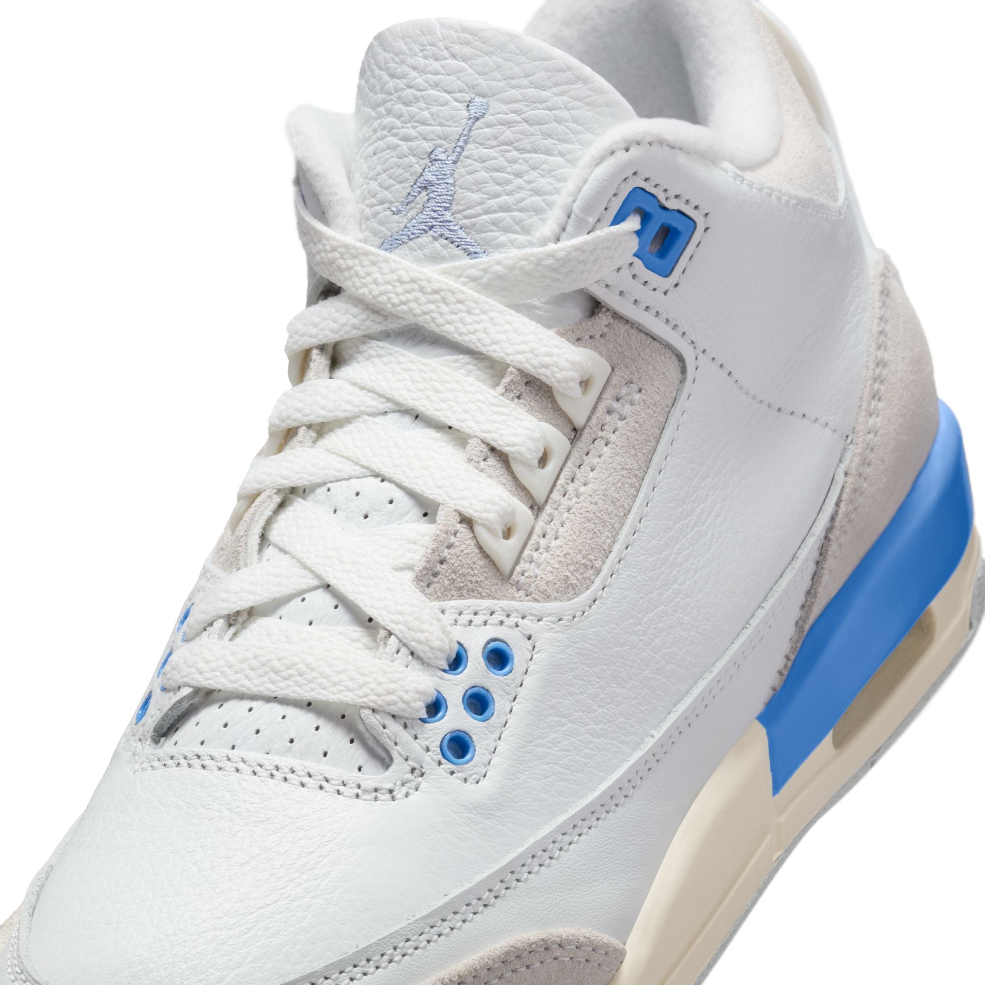 Air Jordan 3 Retro GS - SUMMIT WHITE/HYDROGEN BLUE-LEGEND BLUE