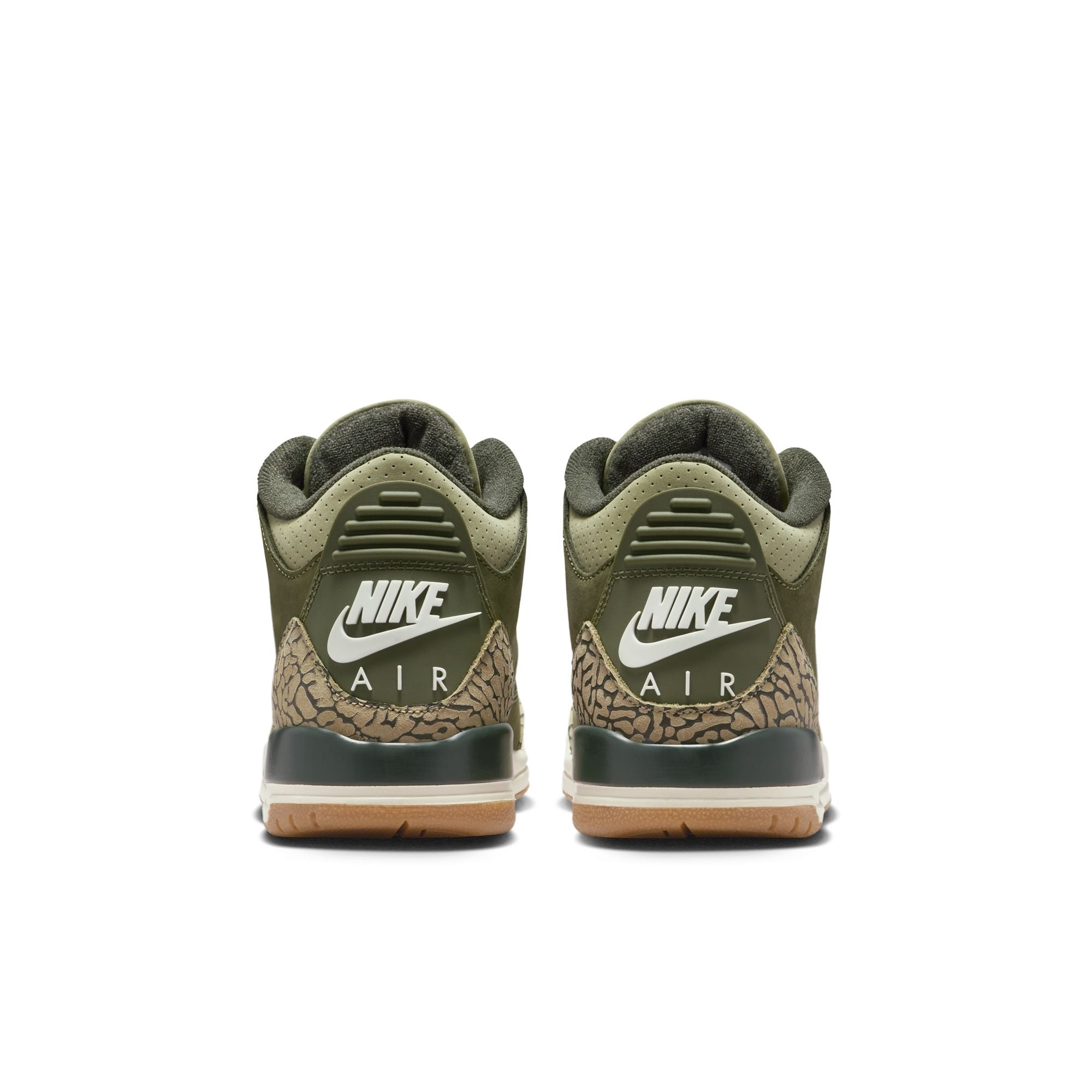 GS Air Jordan 3 Retro "Family Affair" - MEDIUM OLIVE/SEQUOIA-NEUTRAL OLIVE-SAIL