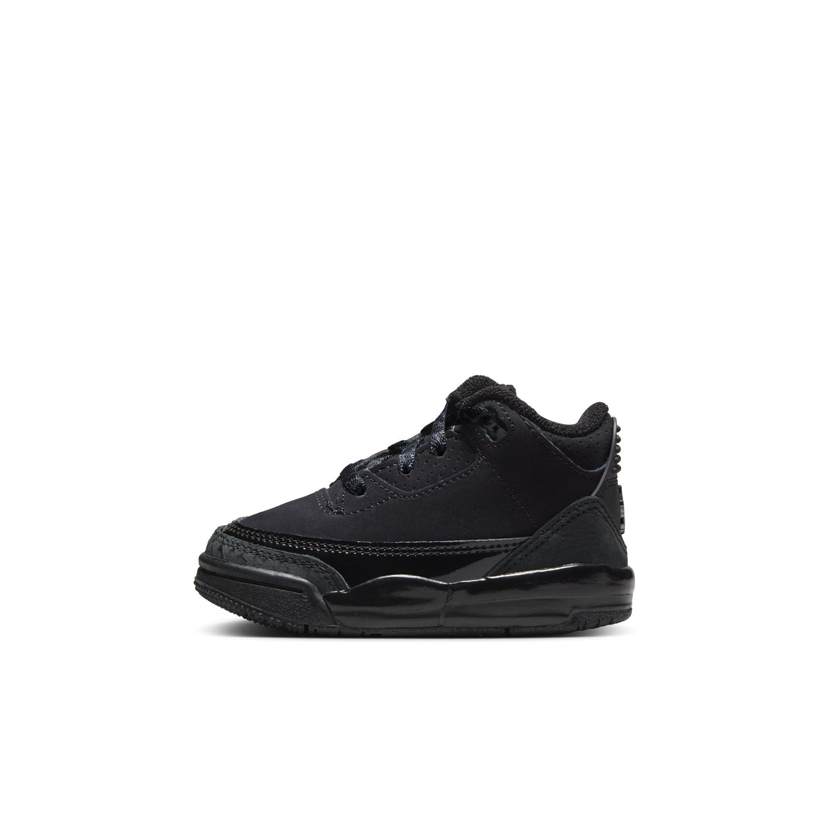 Toddler Jordan 3 Retro &quot;Black Cat&quot; - BLACK/DARK CHARCOAL-WHITE