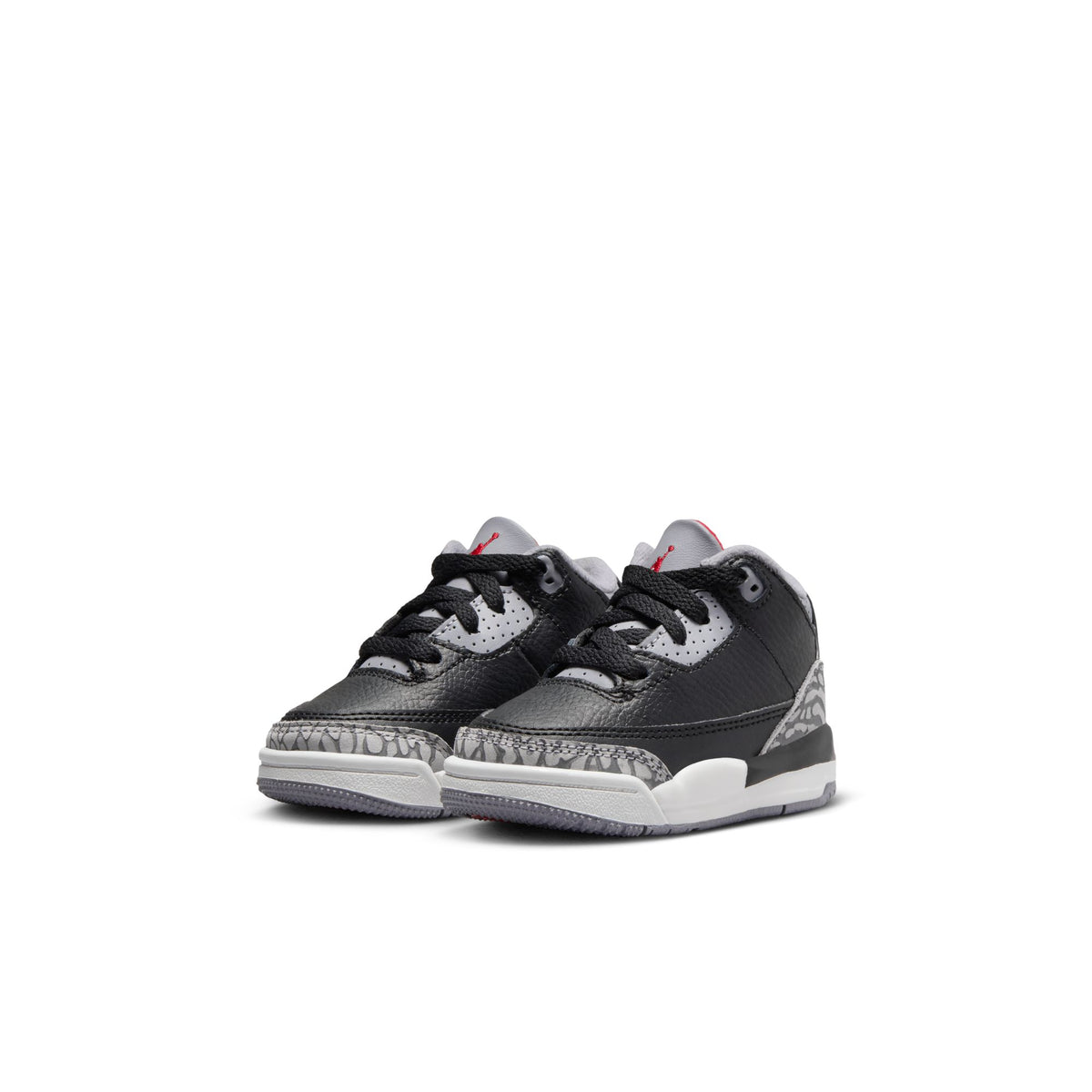 Toddler Air Jordan 3 Retro &quot;Black Cement&quot; - BLACK/FIRE RED-CEMENT GREY-SUMMIT WHITE