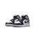 GS Air Jordan 1 Mid - WHITE/BLACK-LT SMOKE GREY