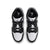 GS Air Jordan 1 Mid - WHITE/BLACK-LT SMOKE GREY