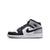 GS Air Jordan 1 Mid - WHITE/BLACK-LT SMOKE GREY