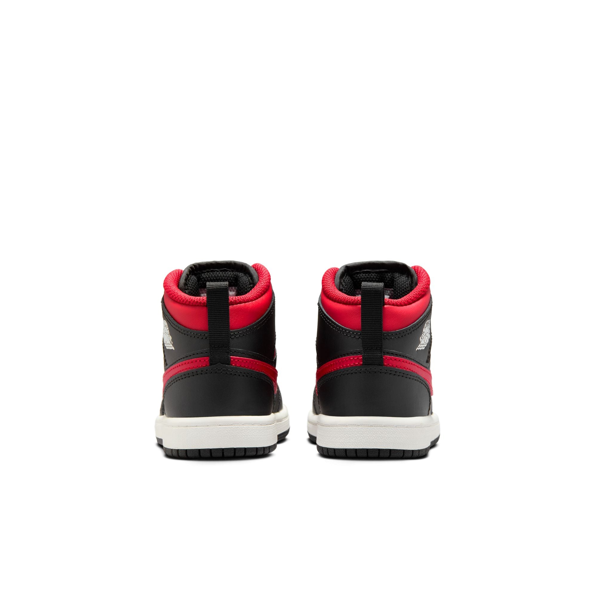 Jordan 1 Mid PS - BLACK/VARSITY RED-SUMMIT WHITE