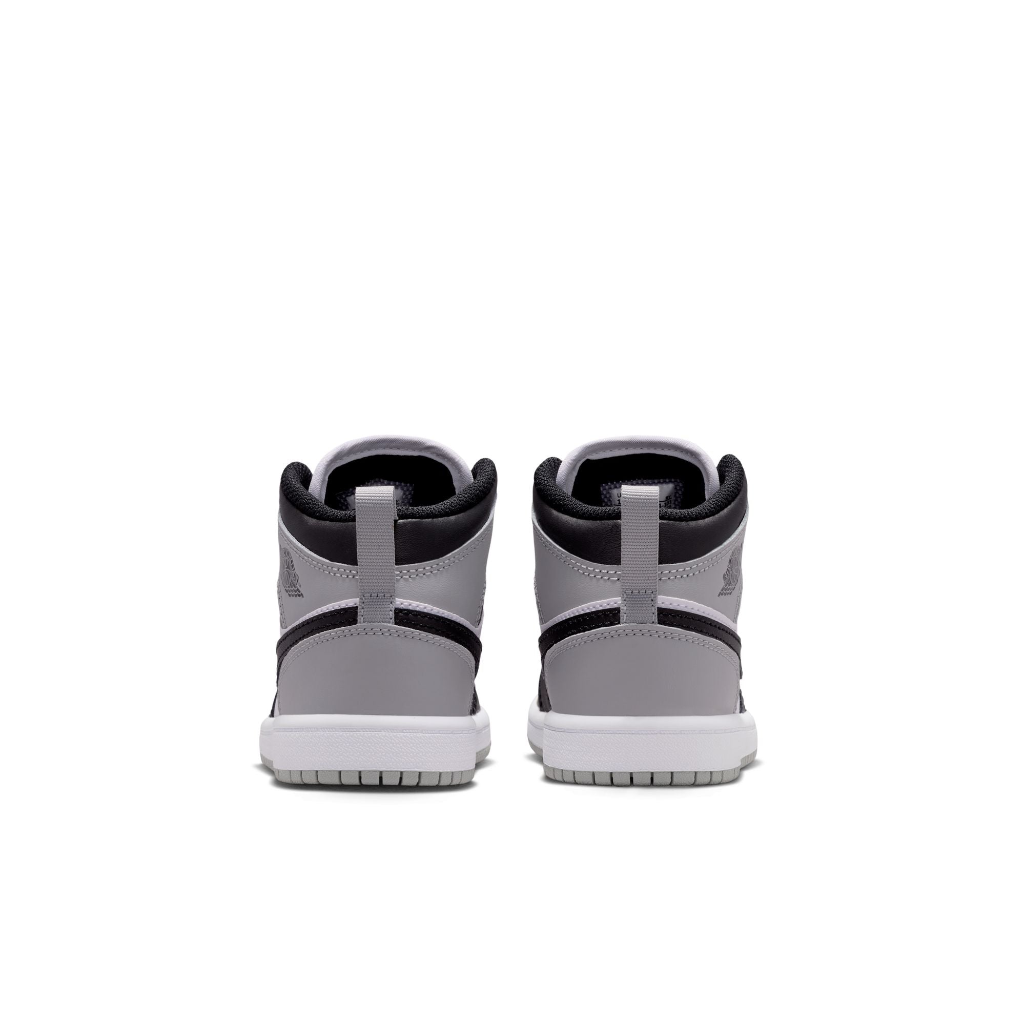 Jordan 1 Mid PS - WHITE/BLACK-LT SMOKE GREY
