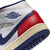 Men's Air Jordan 1 Mid SE - WHITE/DEEP ROYAL BLUE-UNIVERSITY RED