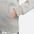 Nike Solo Swoosh
 Hoodie - DK GREY HEATHER/WHITE