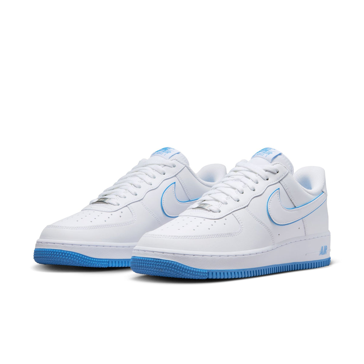 Men&#39;s Nike Air Force 1 &#39;07 LV8 - WHITE/UNIVERSITY BLUE-WHITE