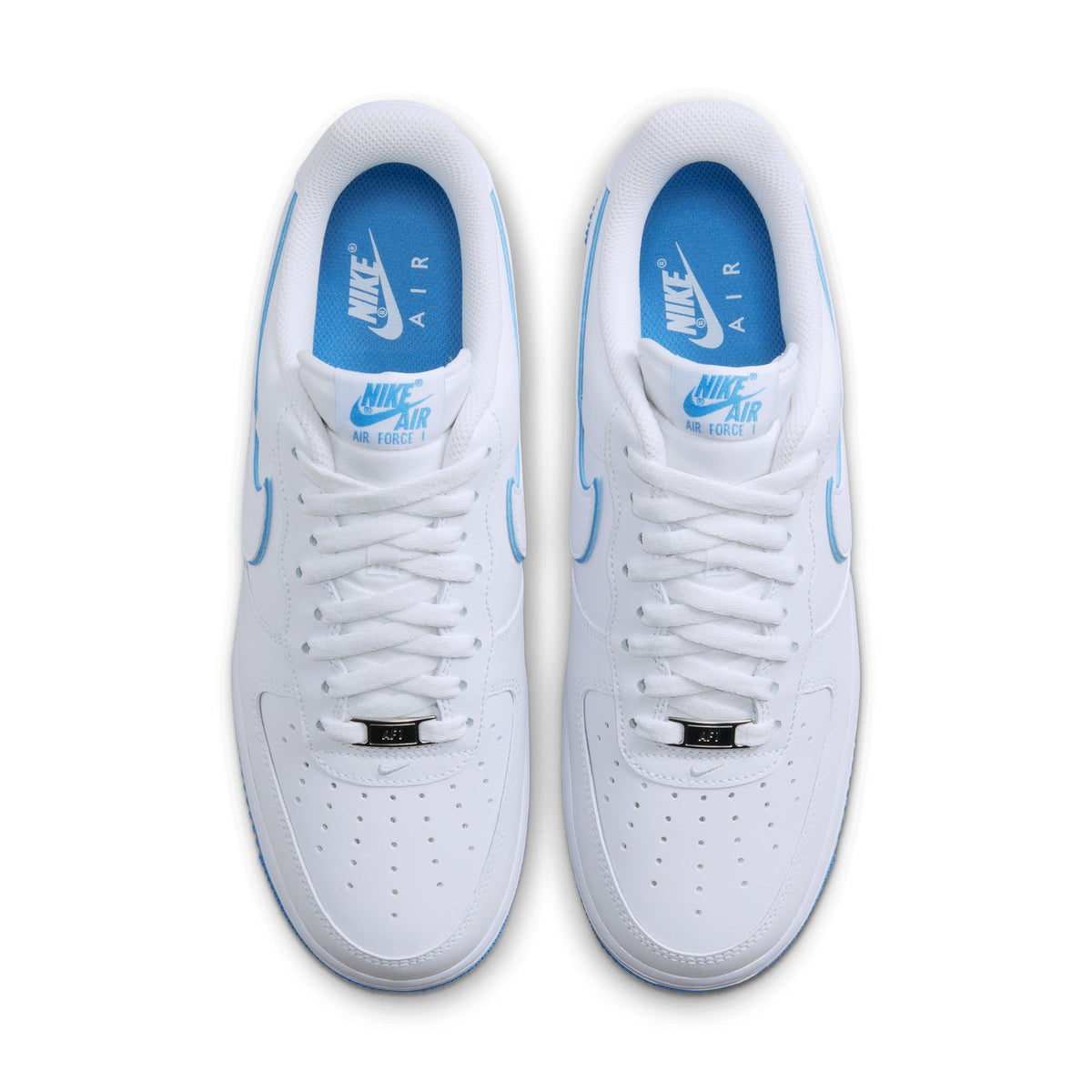 Men&#39;s Nike Air Force 1 &#39;07 LV8 - WHITE/UNIVERSITY BLUE-WHITE