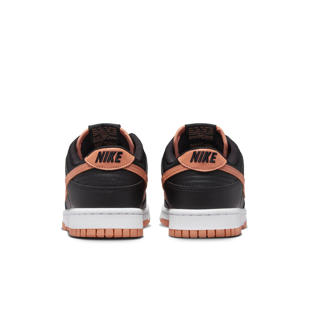 Men&#39;s Nike Dunk Low Retro - BLACK/AMBER BROWN-BLACK-WHITE