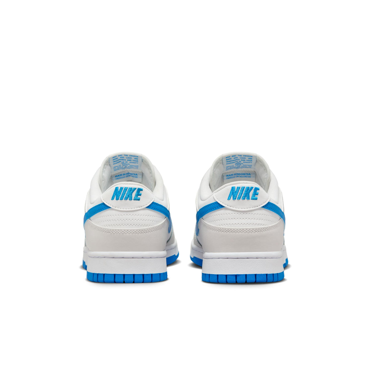 Men&#39;s Nike Dunk Low Retro-SUMMIT WHITE/PHOTO BLUE-PLATINUM TINT
