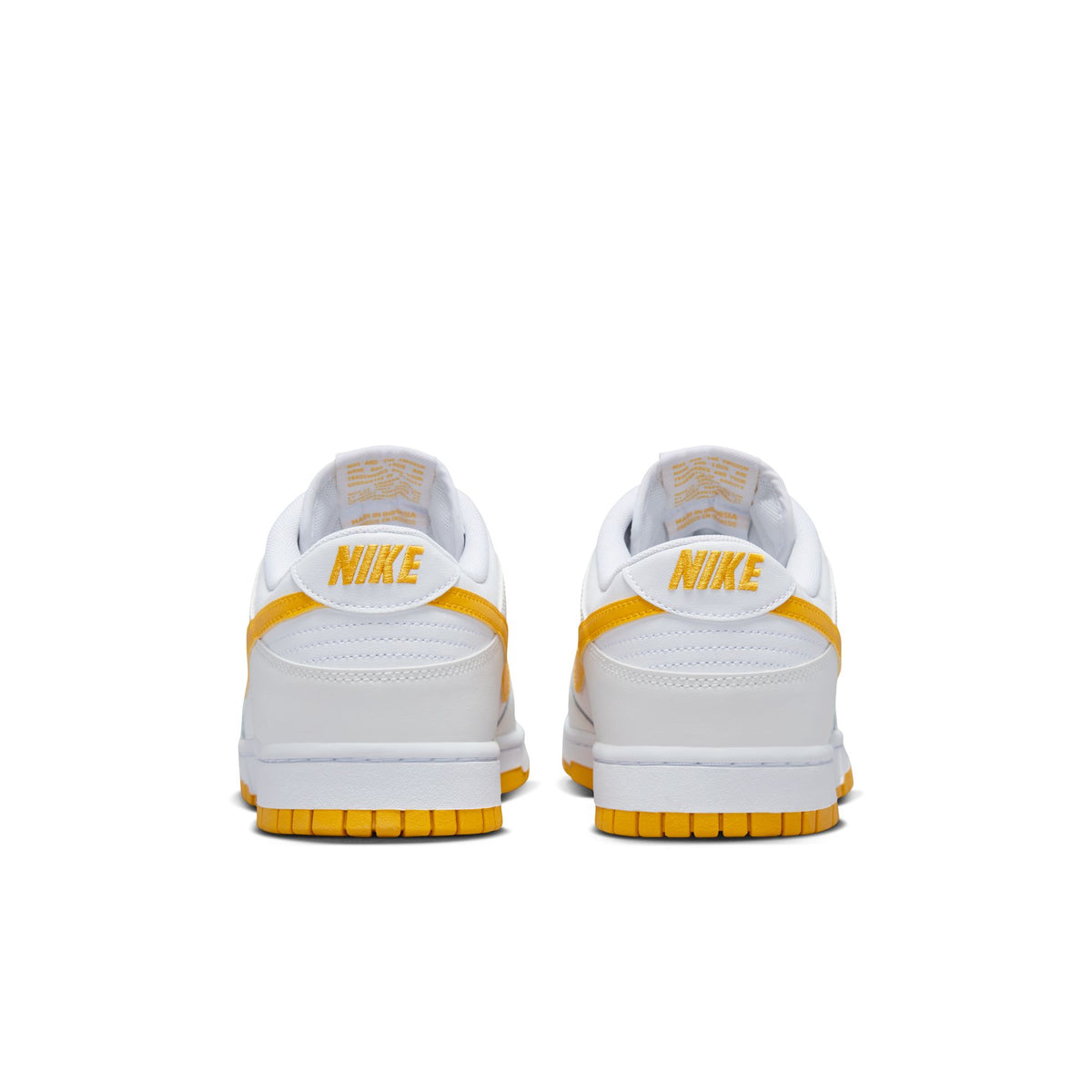 Men&#39;s Nike Dunk Low Retro -WHITE/UNIVERSITY GOLD-SUMMIT WHITE