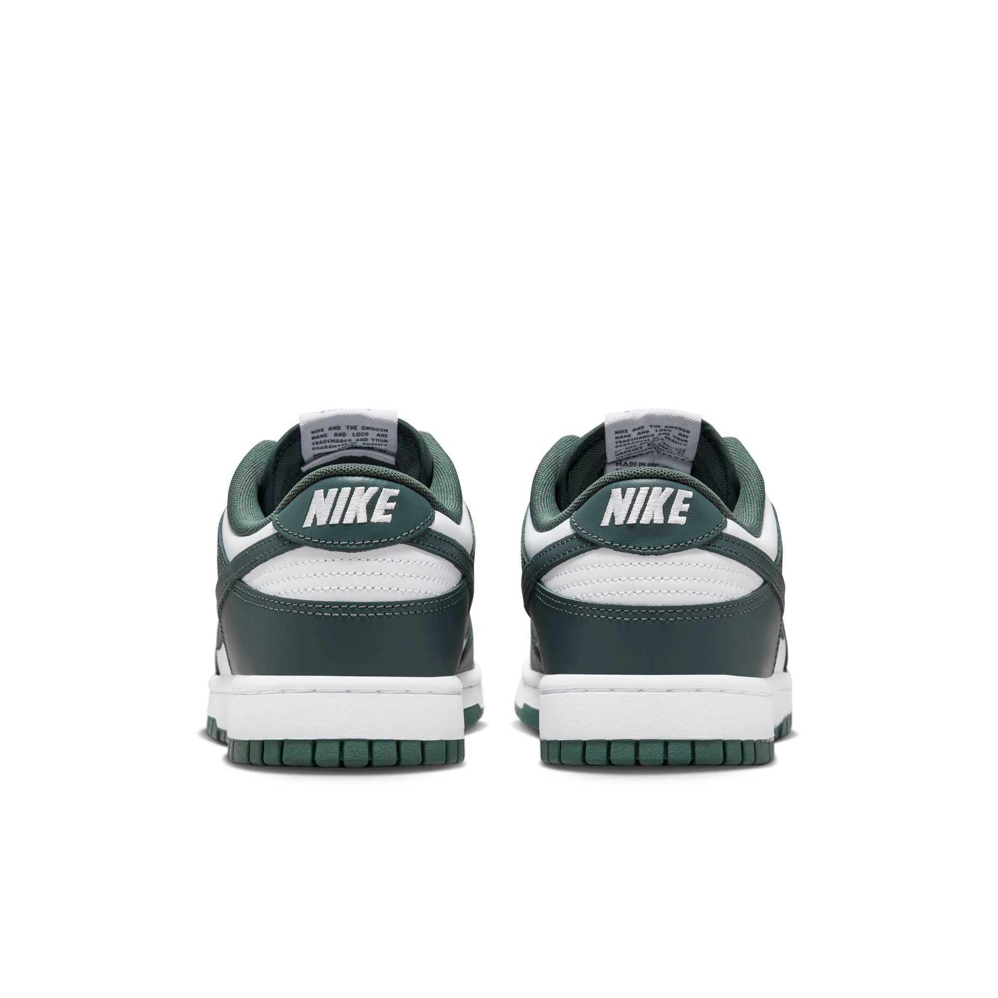 Men's Nike Dunk Low Retro - WHITE/VINTAGE GREEN-WHITE