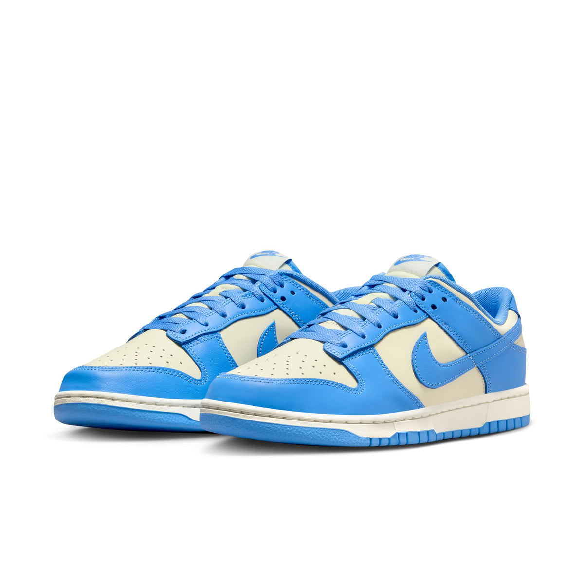 Men&#39;s Nike Dunk Low Retro - COCONUT MILK/UNIVERSITY BLUE-GYM RED