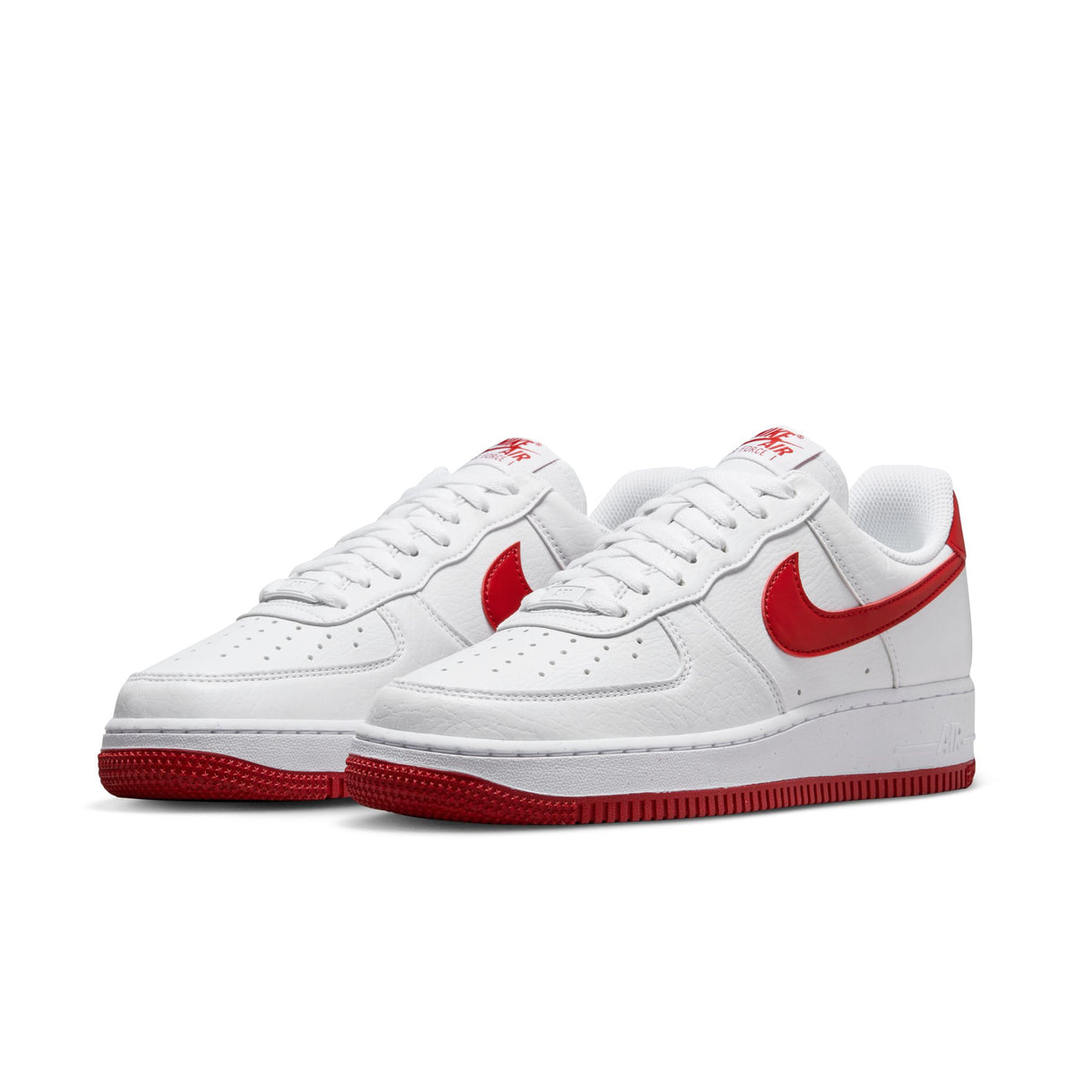 Women&#39;s Nike  Air Force 1 &#39;07 - WHITE/GYM RED-WHITE-VOLT