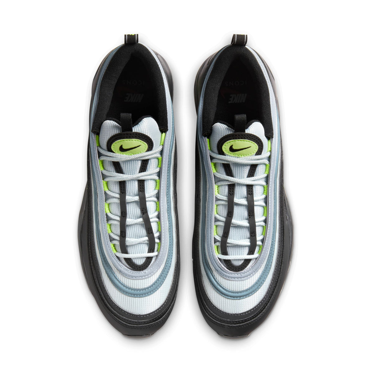 Men&#39;s Nike Air Max 97 OG - PURE PLATINUM/VOLT-BLACK-WHITE