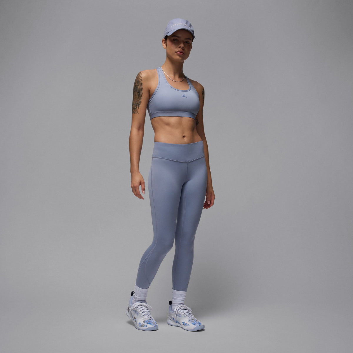 Women&#39;s Jordan Sport Leggings - INDIGO HAZE/PURPLE SLATE