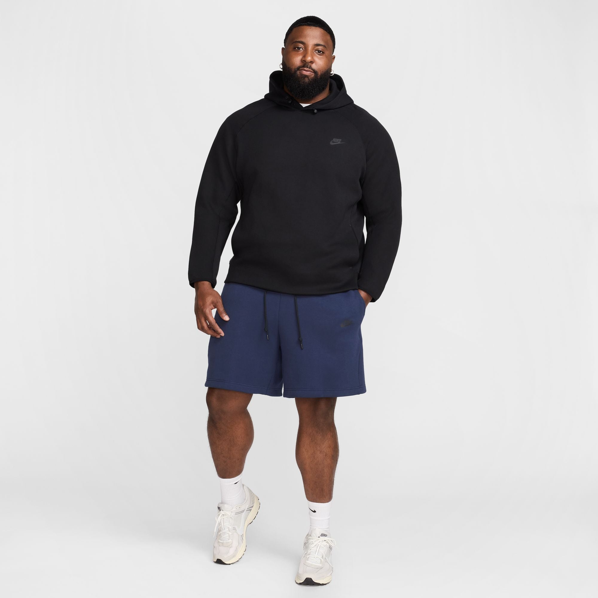 Men's Nike Sportswear Tech Fleece
Shorts - OBSIDIAN/BLACK