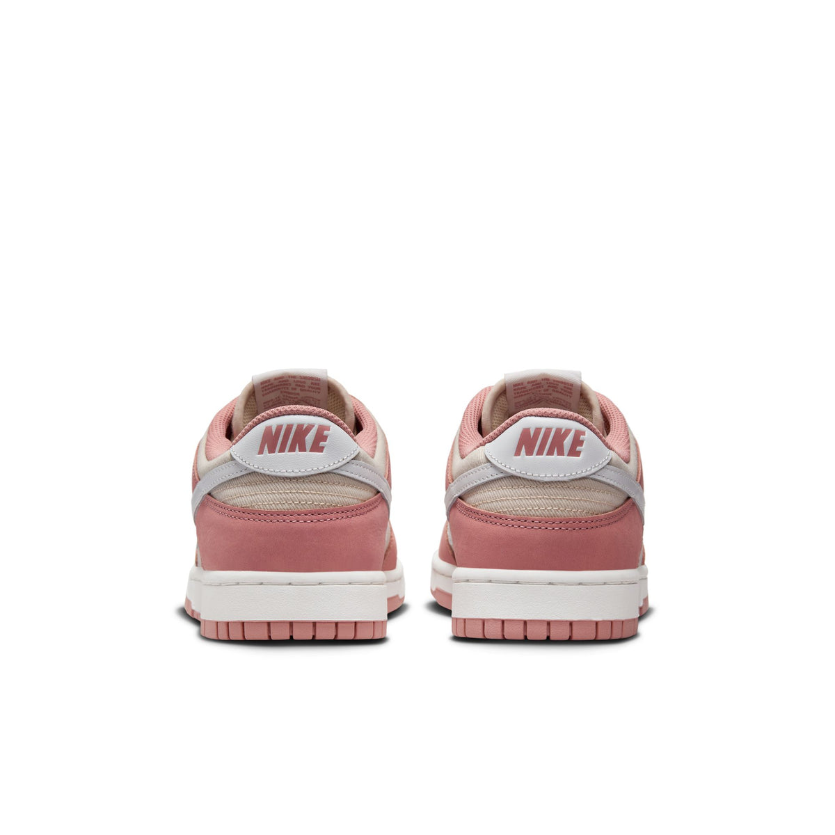 Men&#39;s Nike Dunk Low- RED STARDUST/SUMMIT WHITE-SANDDRIFT