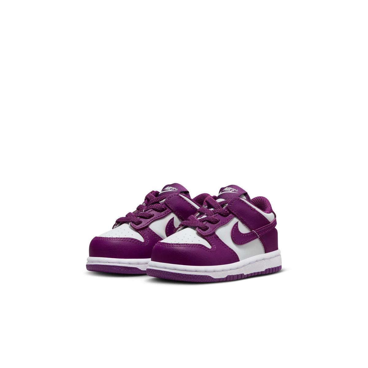 Nike Dunk Low (Toddlers) - WHITE/VIOTECH-WHITE