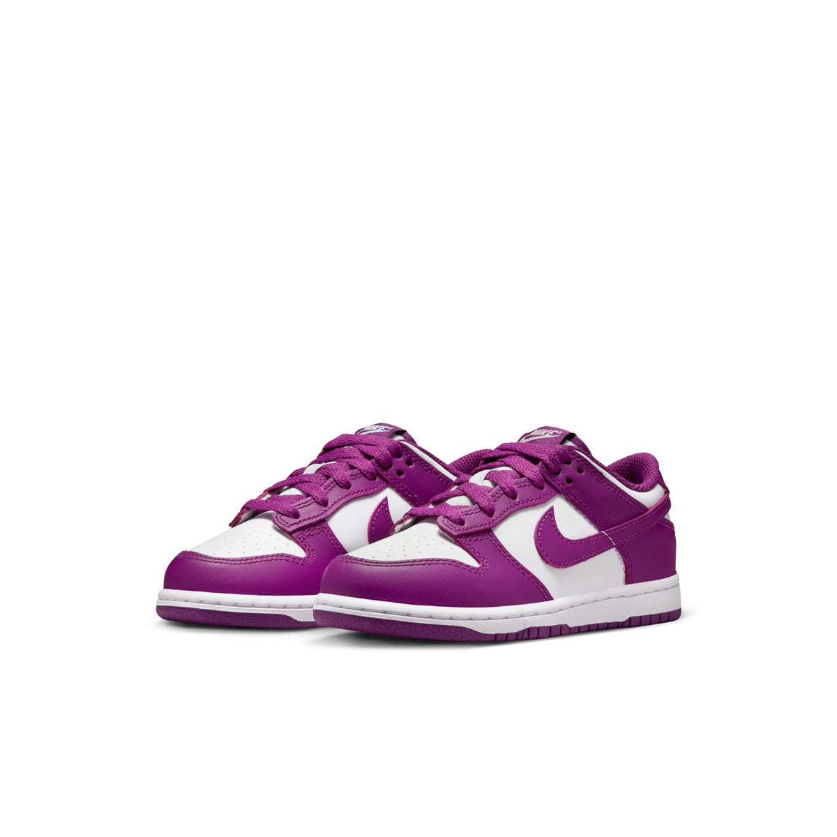 Nike Dunk Low Preschool - WHITE/VIOTECH-WHITE