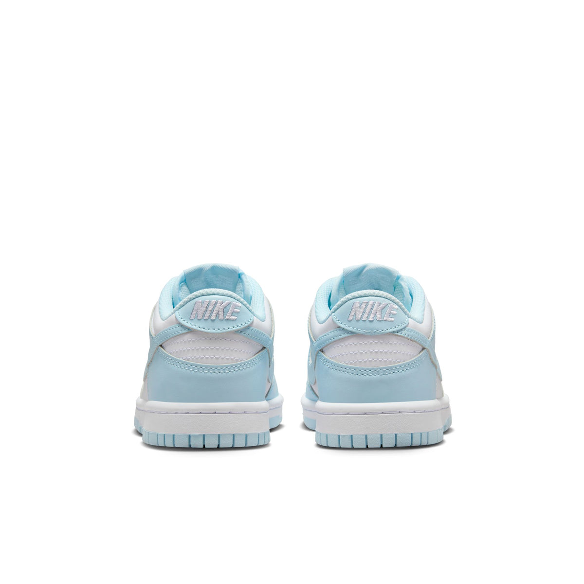 Big Kid&#39;s Nike Dunk Low - WHITE/GLACIER BLUE