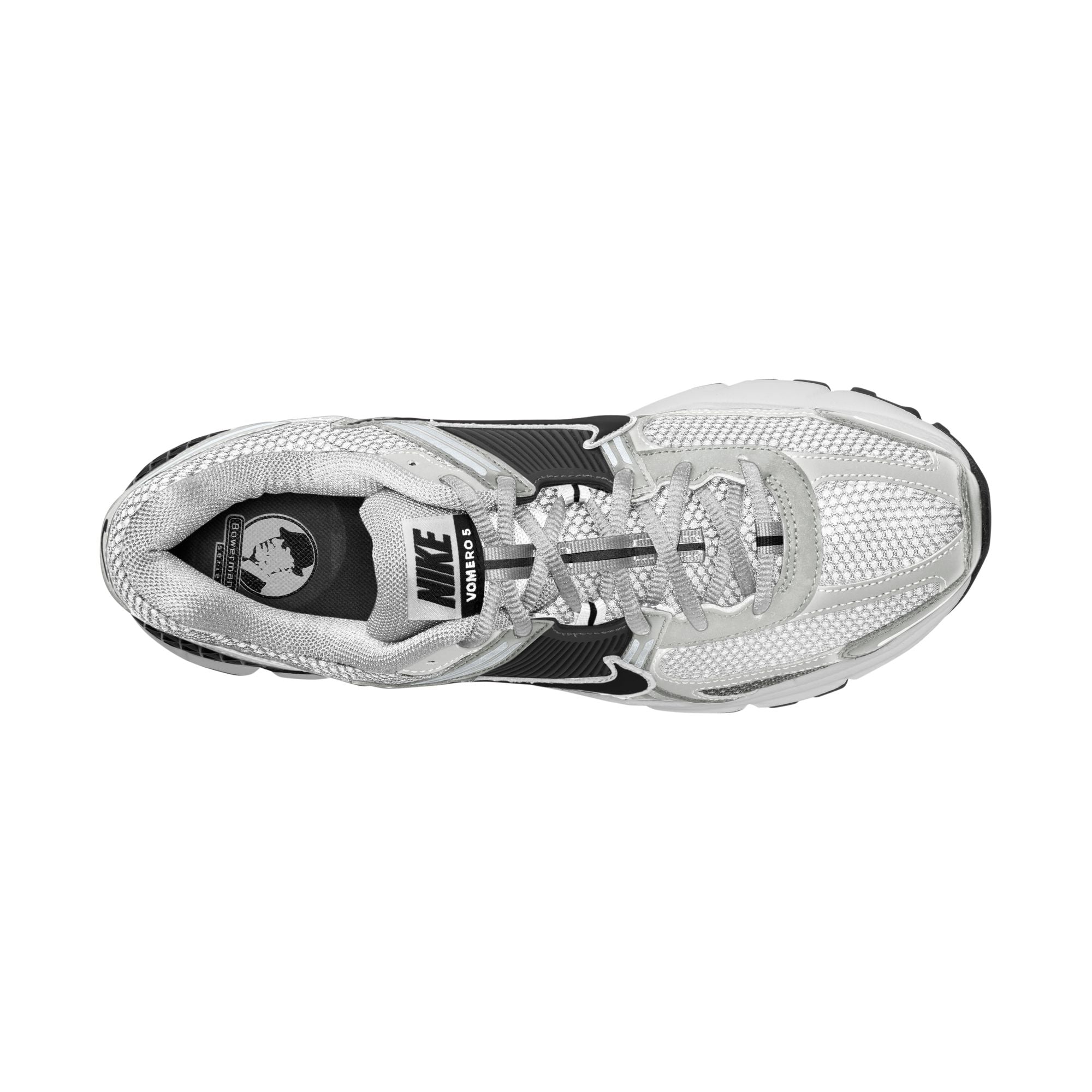 Men's Nike Zoom Vomero 5 - WHITE/BLACK-PLATINUM TINT-MTLC PLATINUM