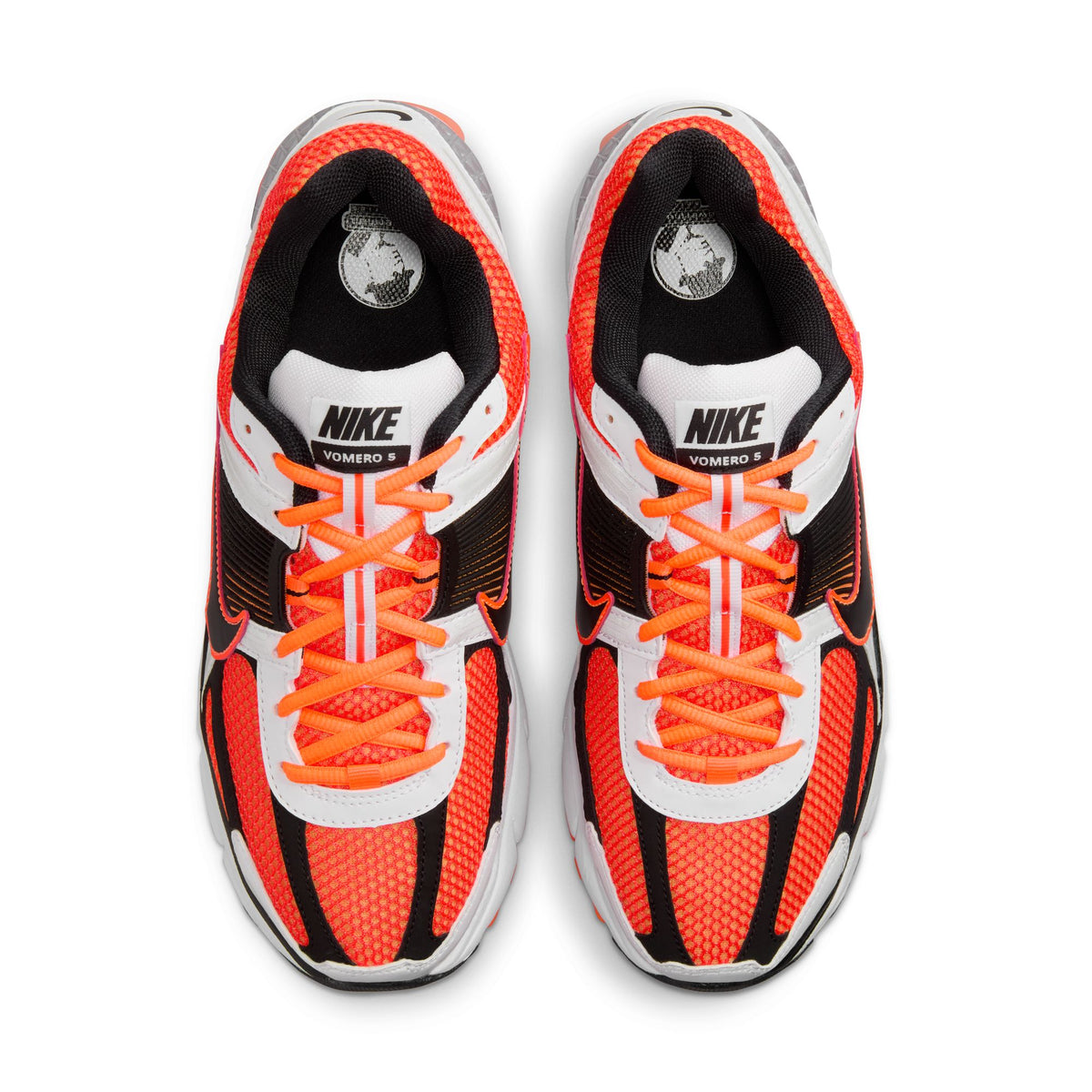 Men&#39;s Nike Zoom Vomero 5 - TOTAL ORANGE/BLACK-WHITE-MTLC PLATINUM