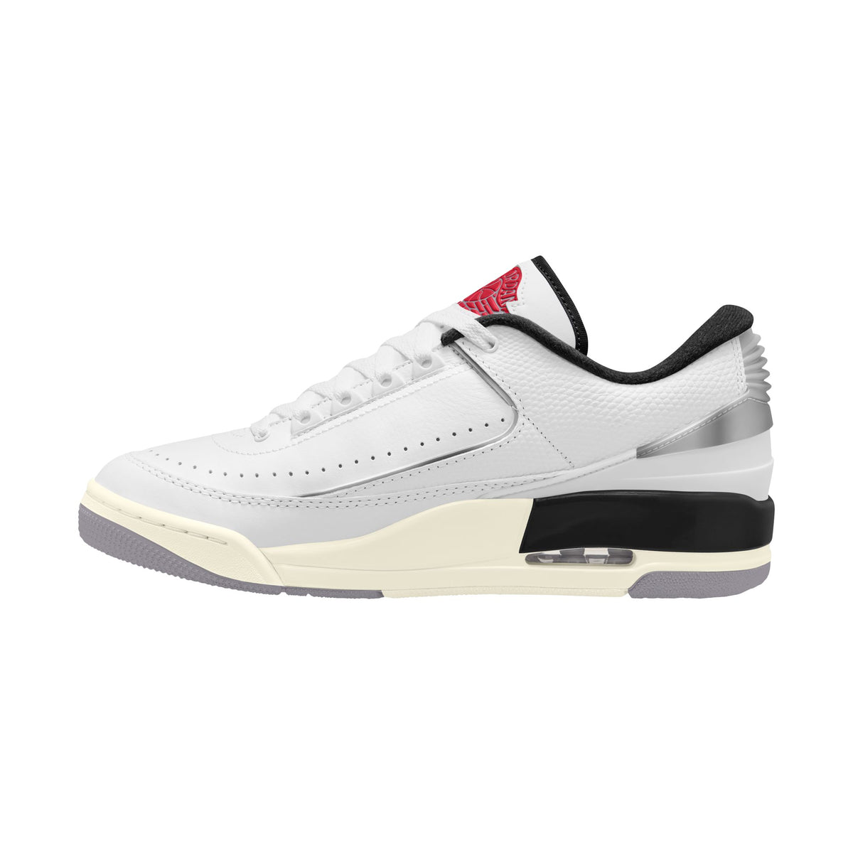 Men&#39;s Jordan 2/3- WHITE/FIRE RED-CEMENT GREY-SAIL