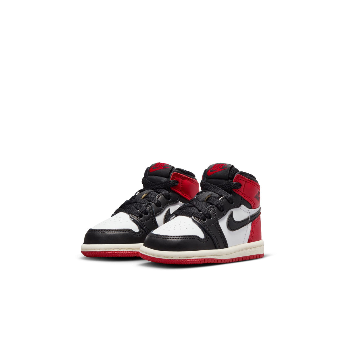 Toddler Air Jordan 1 Retro High OG &quot;Black Toe&quot; - WHITE/BLACK-VARSITY RED-SAIL