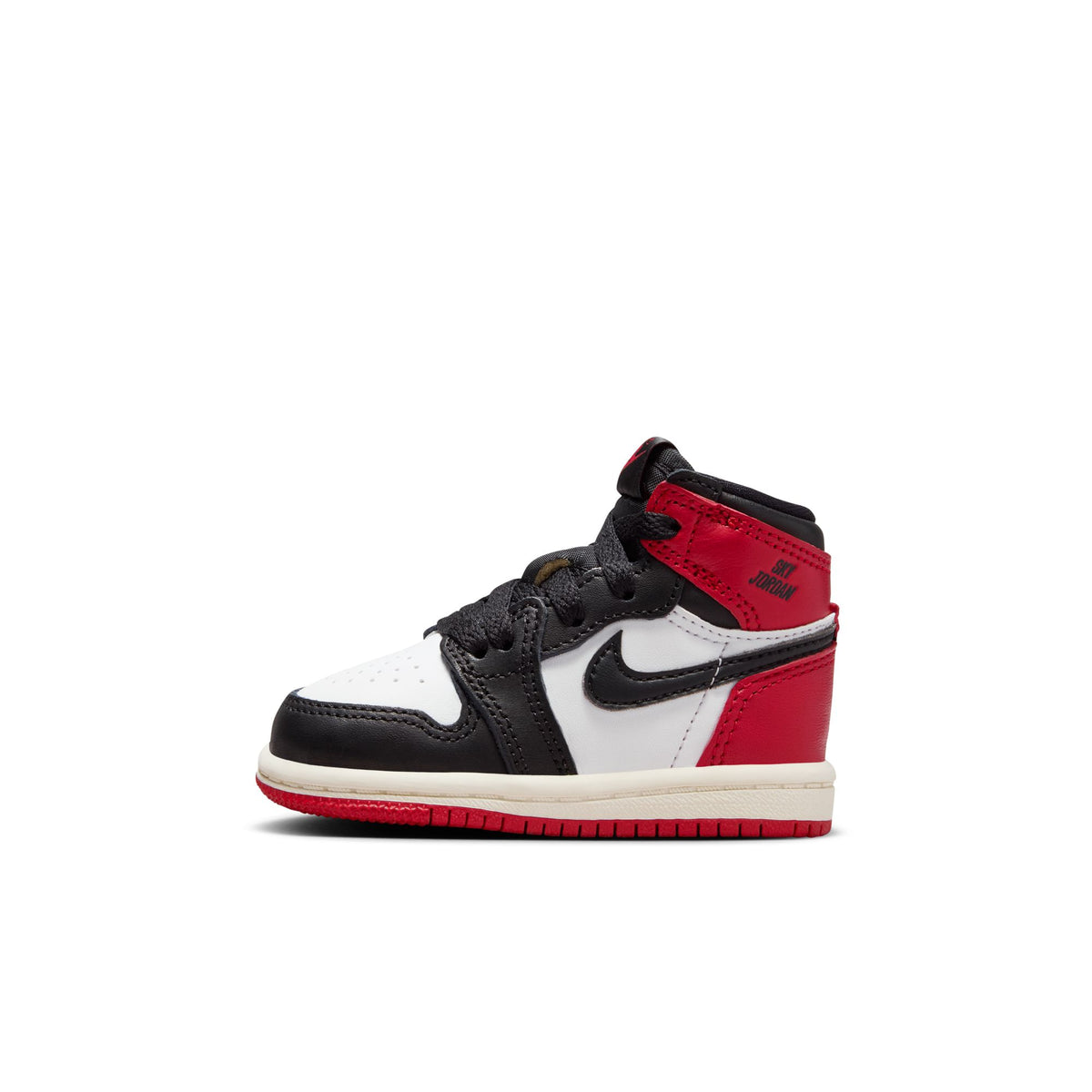 Toddler Air Jordan 1 Retro High OG &quot;Black Toe&quot; - WHITE/BLACK-VARSITY RED-SAIL