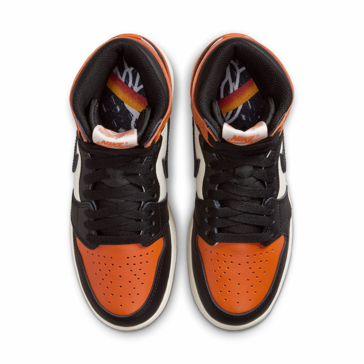 GS Air Jordan 1 Retro High Og - BLACK/BLACK-SAIL-STARFISH
