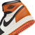 GS Air Jordan 1 Retro High Og - BLACK/BLACK-SAIL-STARFISH