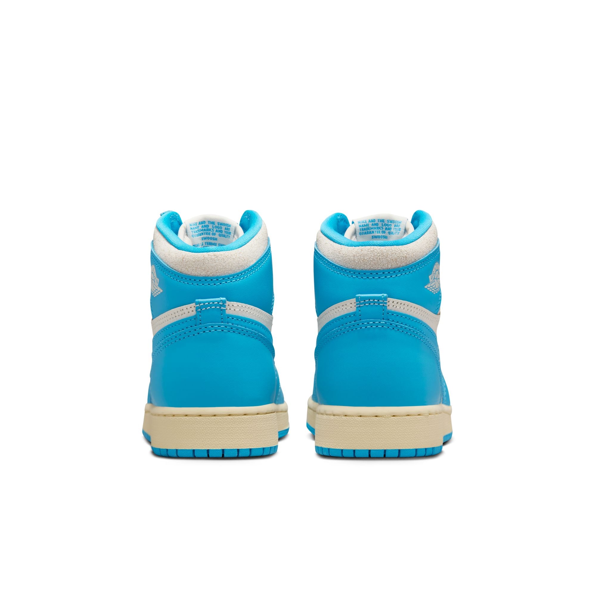 GS Air Jordan 1 Retro High OG "UNC Reimagined" - DK POWDER BLUE/DK POWDER BLUE-SAIL