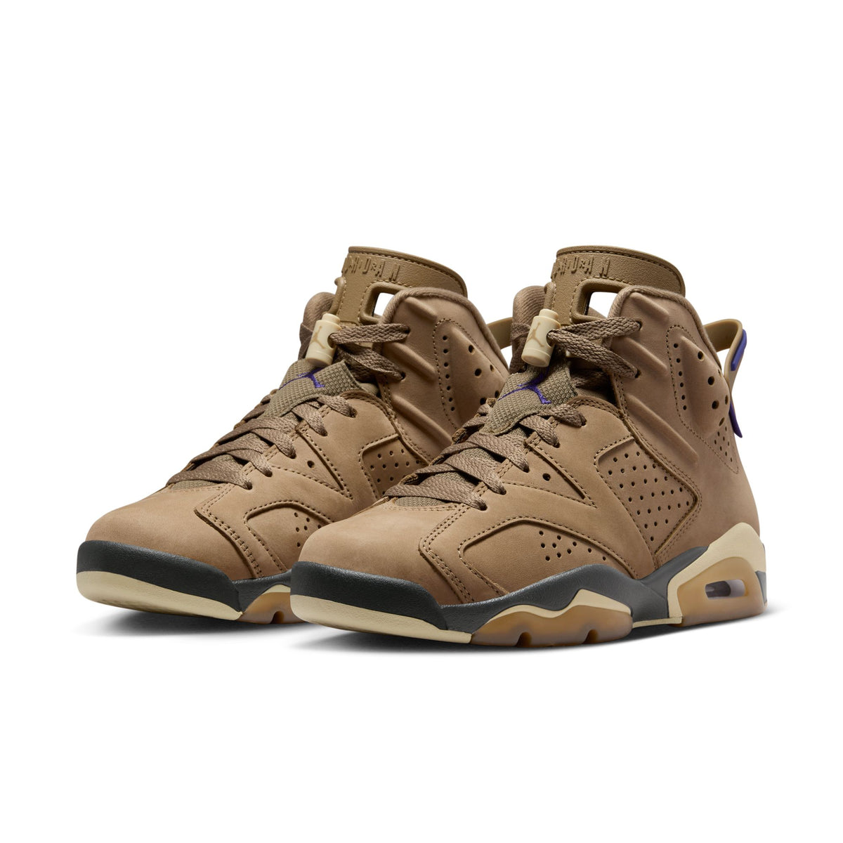 Women&#39;s Air Jordan 6 Retro-BROWN KELP/TEAM GOLD-SHADOW BROWN