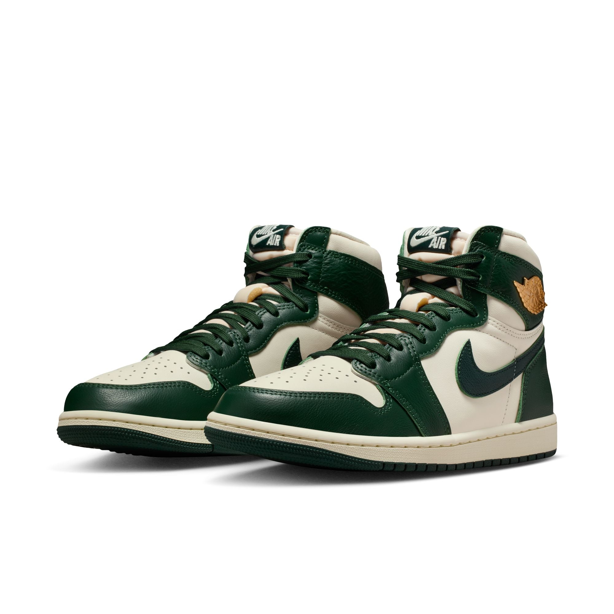 Women's Air Jordan 1 Retro High OG - PALE IVORY/PRO GREEN-FIR-COCONUT MILK