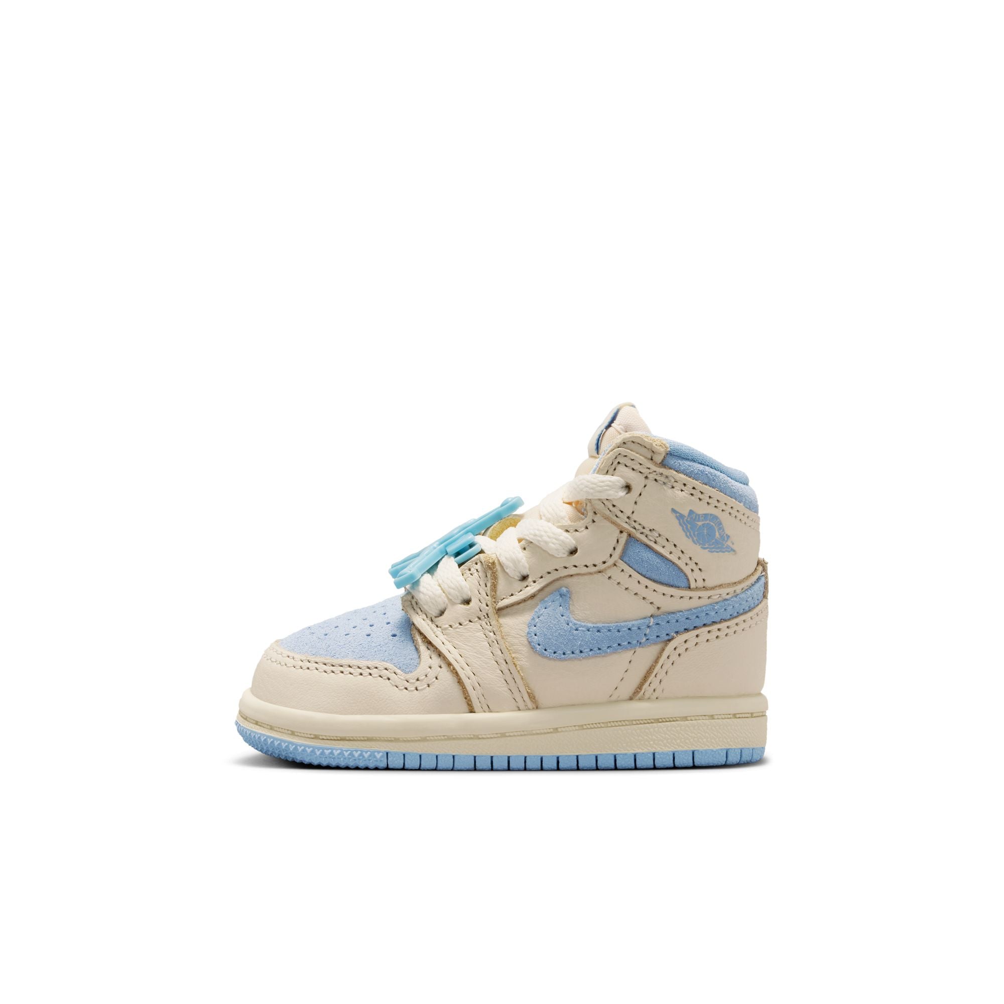 Toddler's Air Jordan 1 Retro High OG - PALE IVORY/PSYCHIC BLUE-COCONUT MILK