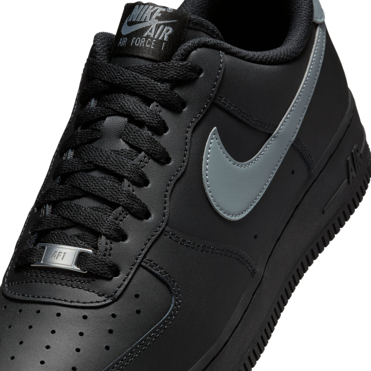 Men&#39;s Nike Air Force 1 &#39;07 - BLACK/COOL GREY