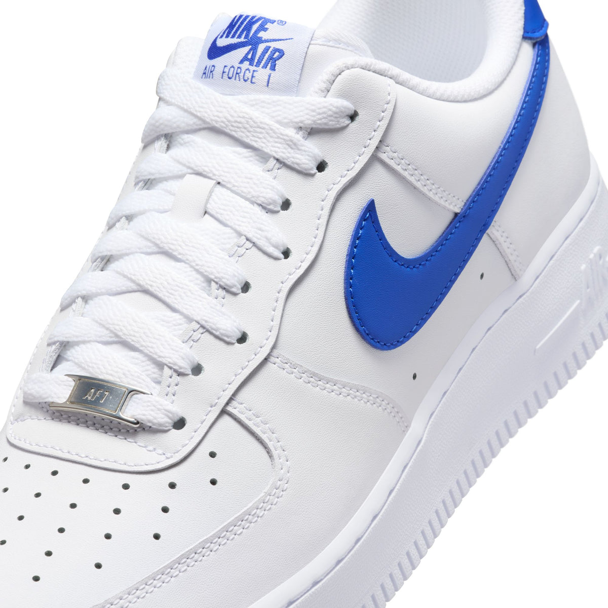 Men&#39;s Nike Air Force 1 &#39;07 - WHITE/HYPER ROYAL-WHITE