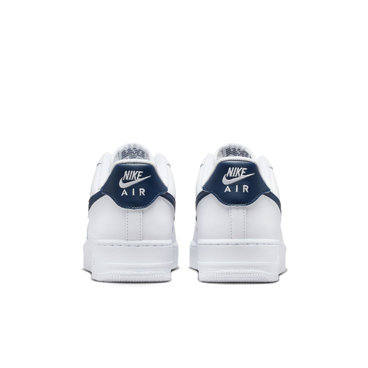 Men&#39;s Nike Air Force 1 &#39;07 - WHITE/COLLEGE NAVY