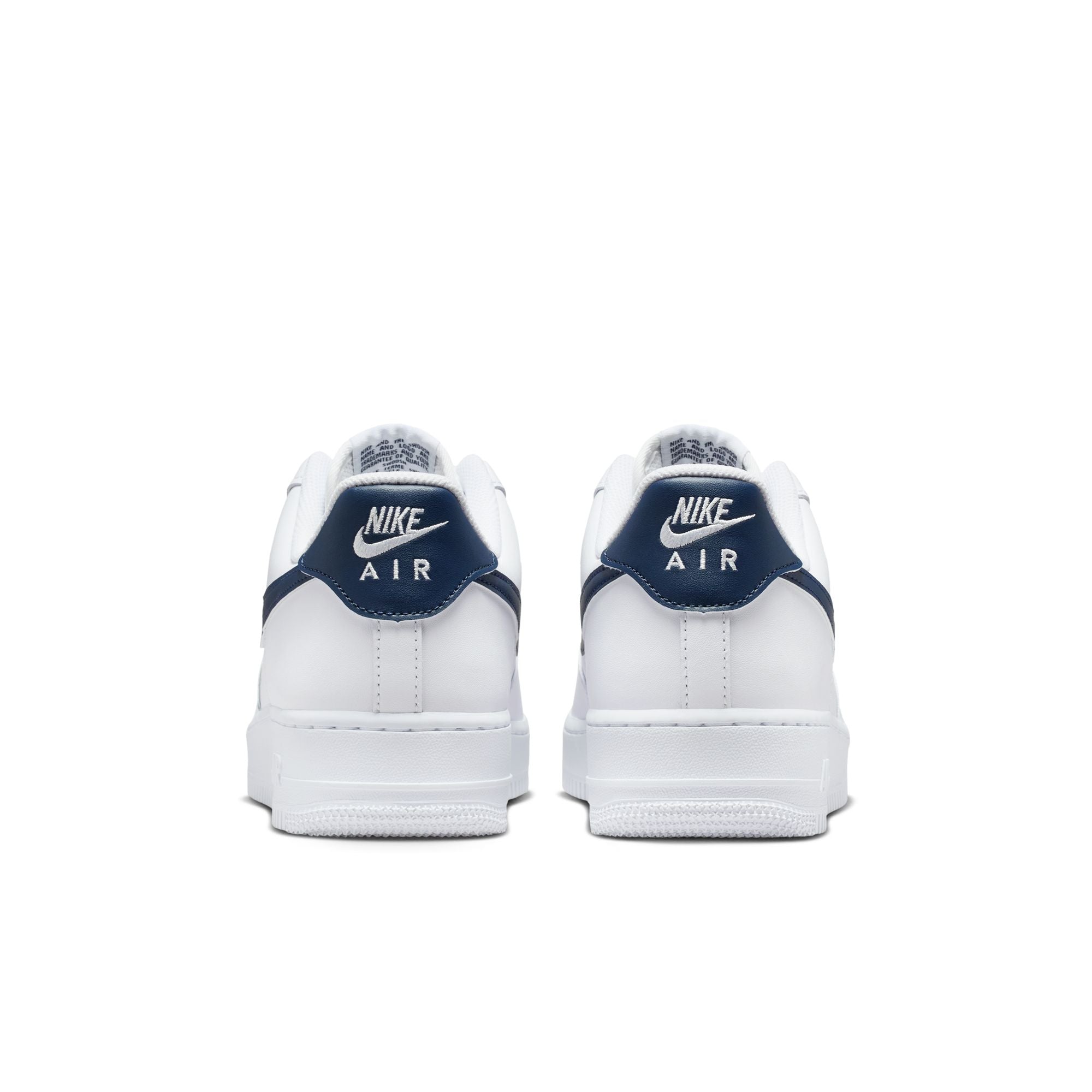 Men's Nike Air Force 1 '07 - WHITE/COLLEGE NAVY